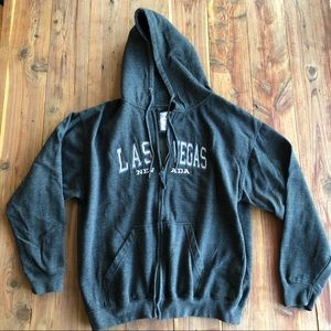 Pacific & Co Las Vegas, Nevada Gray Hoodie Jacket